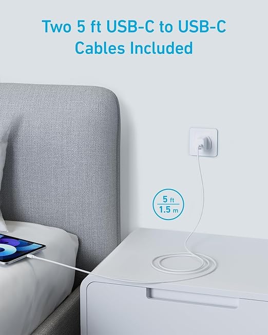 Anker 20W Dual Port High-Speed Charger  gamingstore Anker 20W Dual Port High-Speed Charger  gamingstore